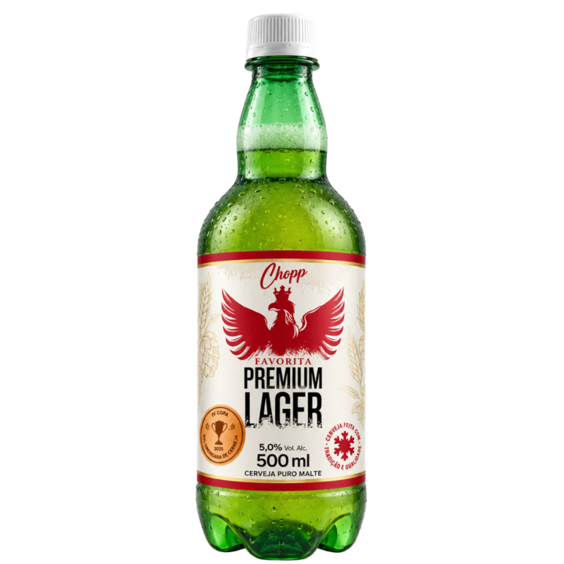 Premium Lager Garrafa Pet 500ml