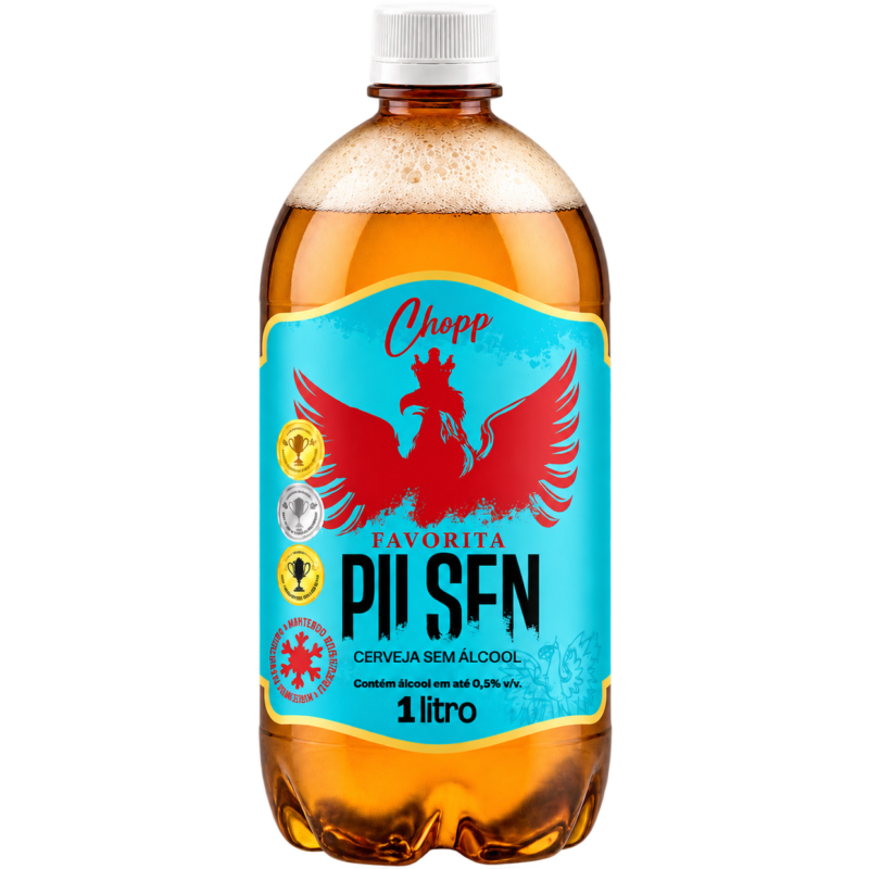 Pilsen Sem Álcool Garrafa Pet 1L